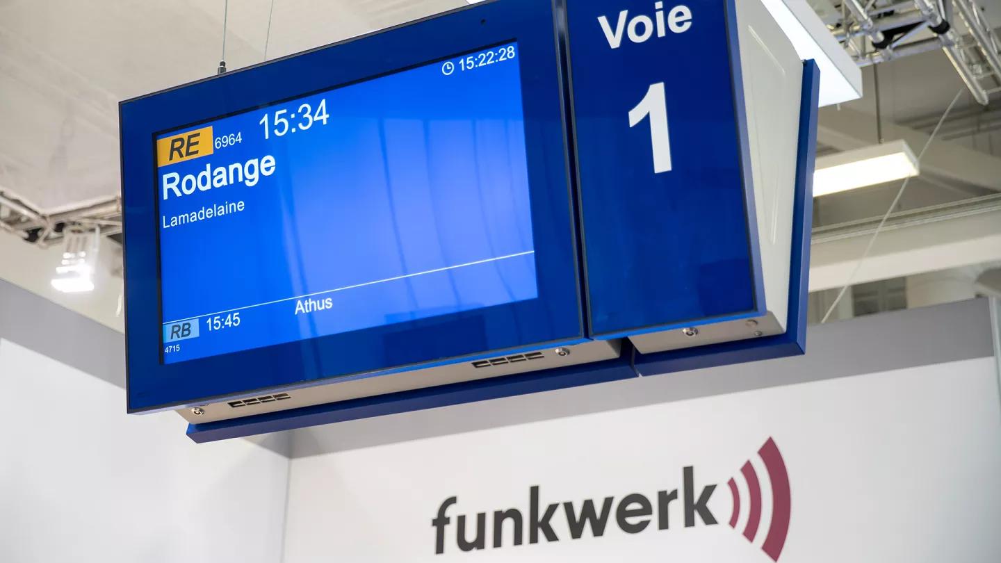 Funkwerk passenger displays
